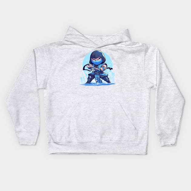 sub zero Kids Hoodie by boxermaniac